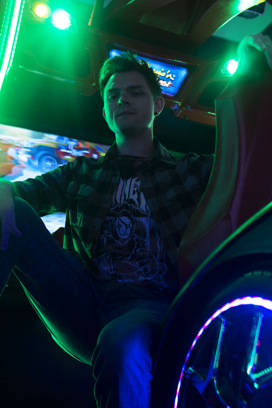 Arcade portrait photo set