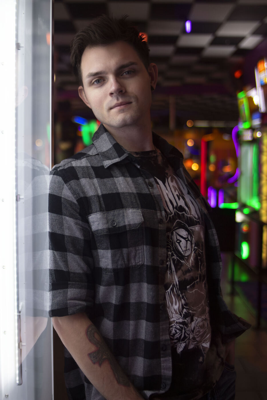Arcade portrait photo set