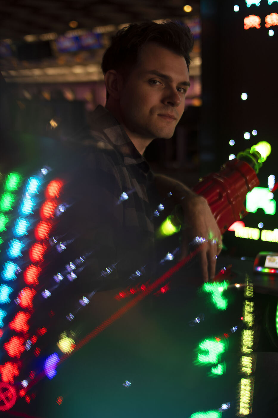 Arcade portrait photo set
