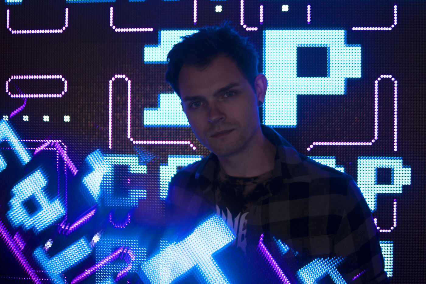 Arcade portrait photo set