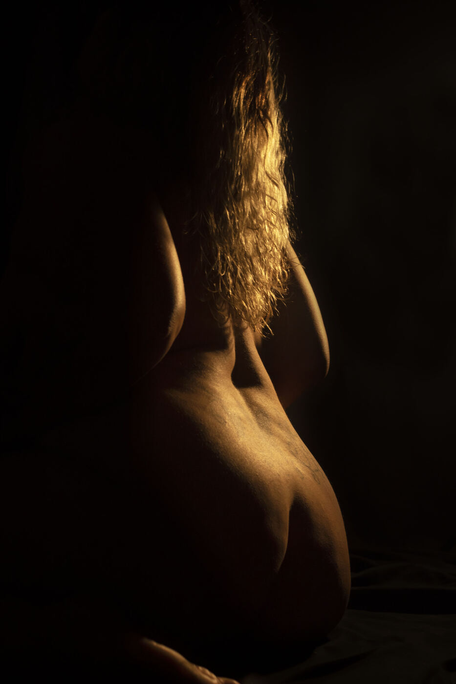Bodyscape boudoir photo set