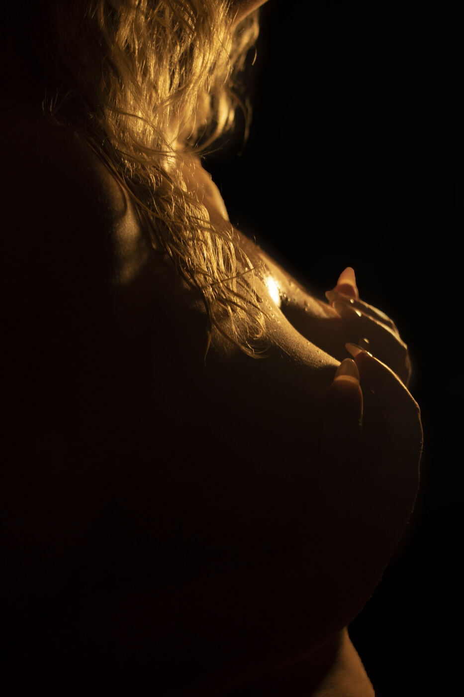 Bodyscape boudoir photo set
