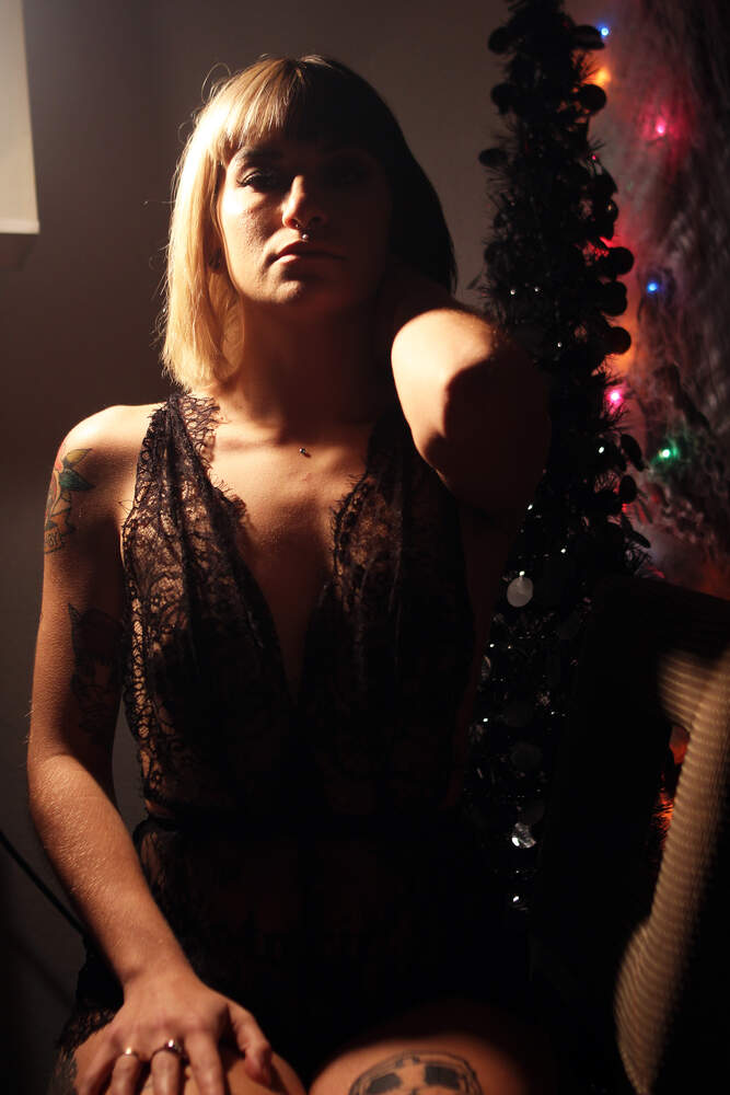 Christmas Dark Boudoir photo set