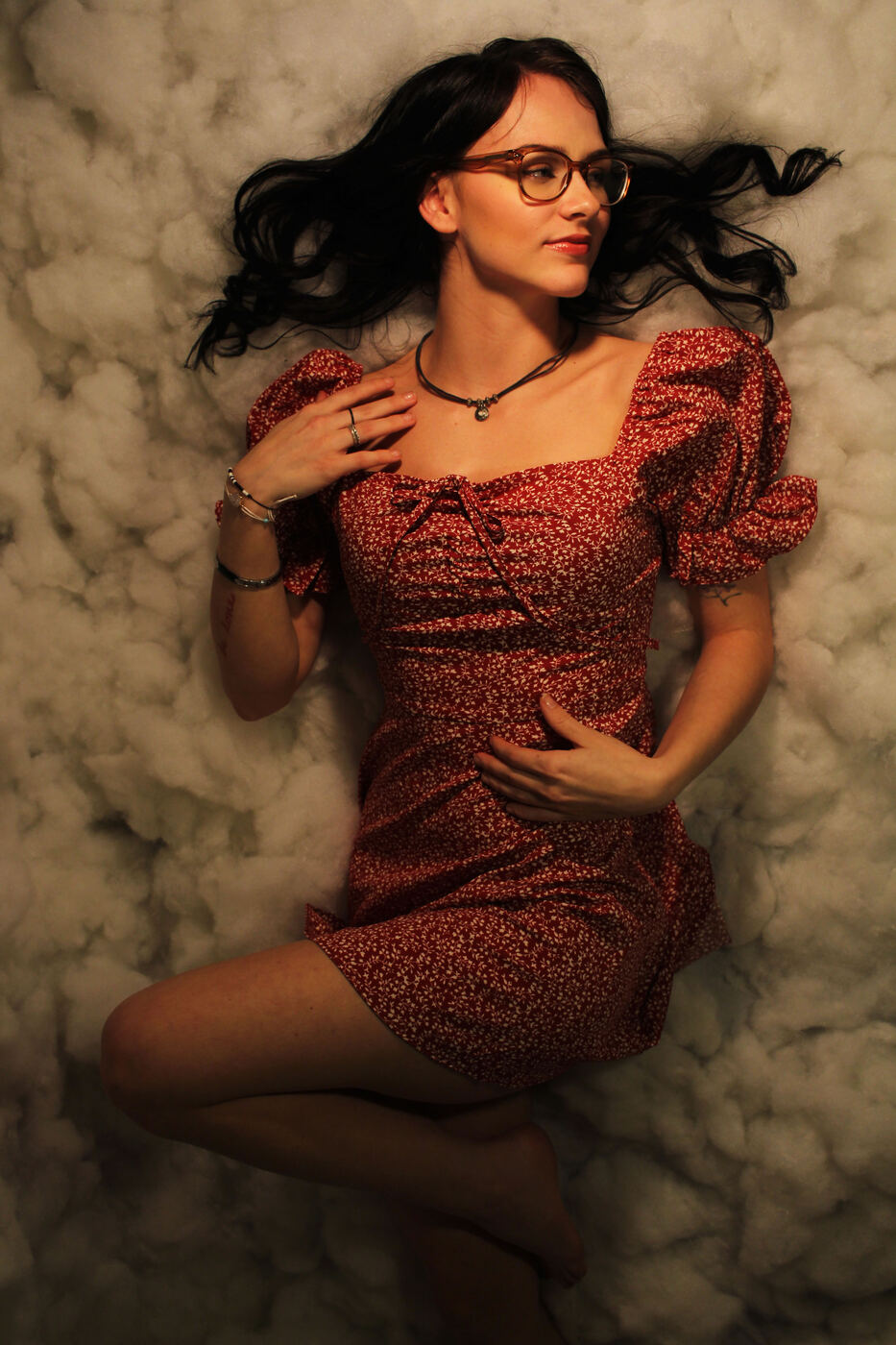 Cloudscape portrait photo set