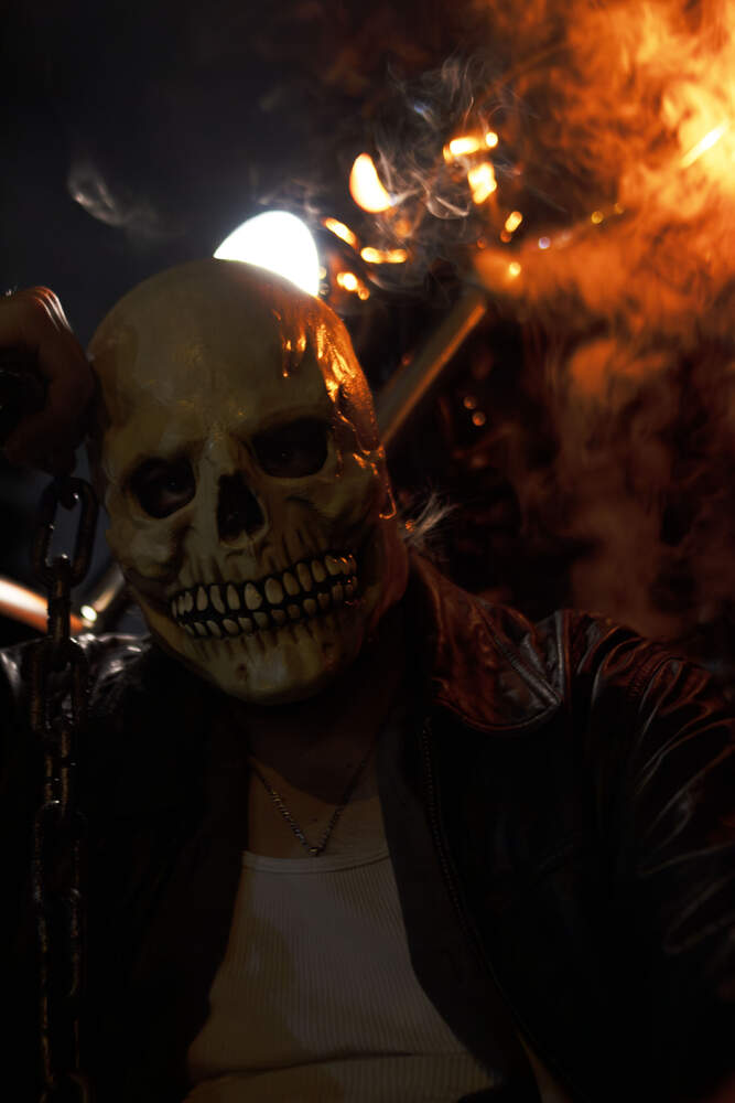 Ghost Rider fantasy photo set