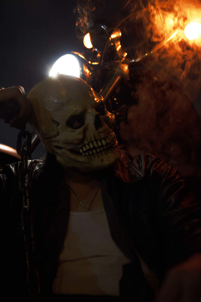 Ghost Rider fantasy photo set