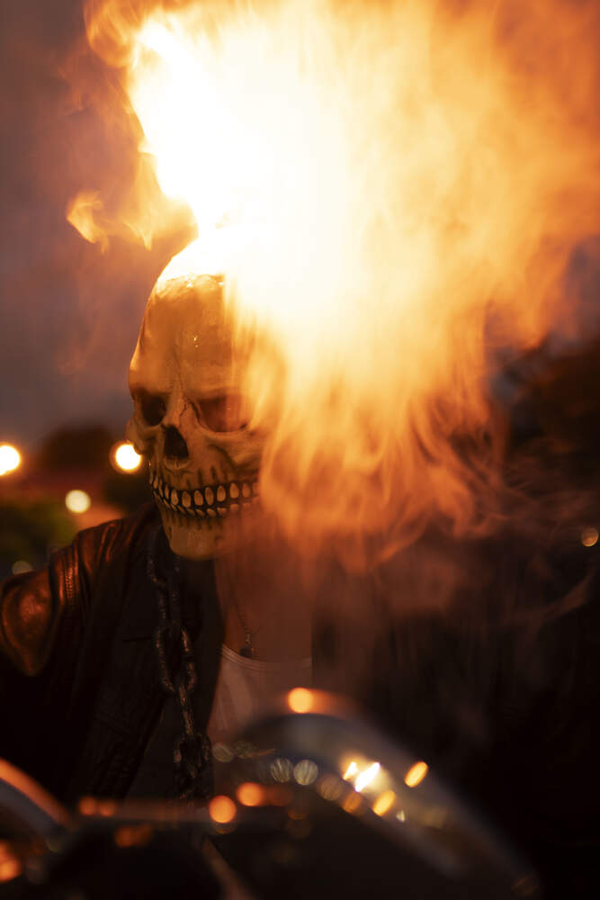 Ghost Rider fantasy photo set
