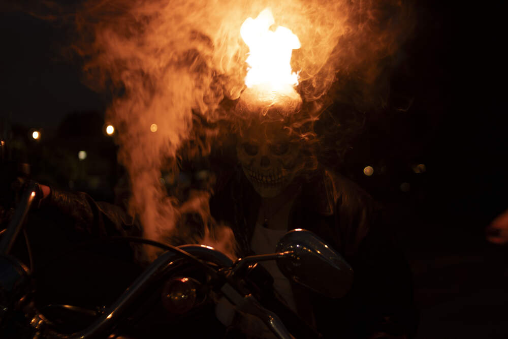Ghost Rider fantasy photo set