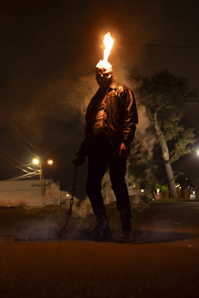 Ghost Rider fantasy photo set
