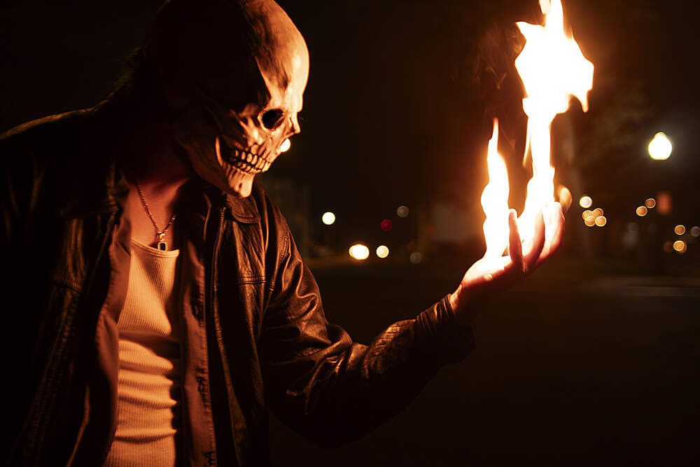 Ghost Rider fantasy photo set