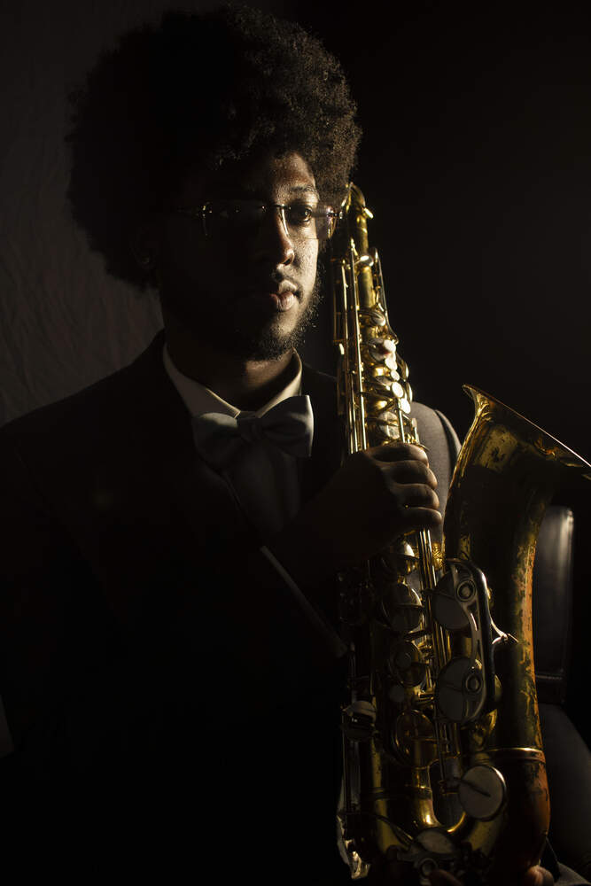 Jazzy portrait photo set