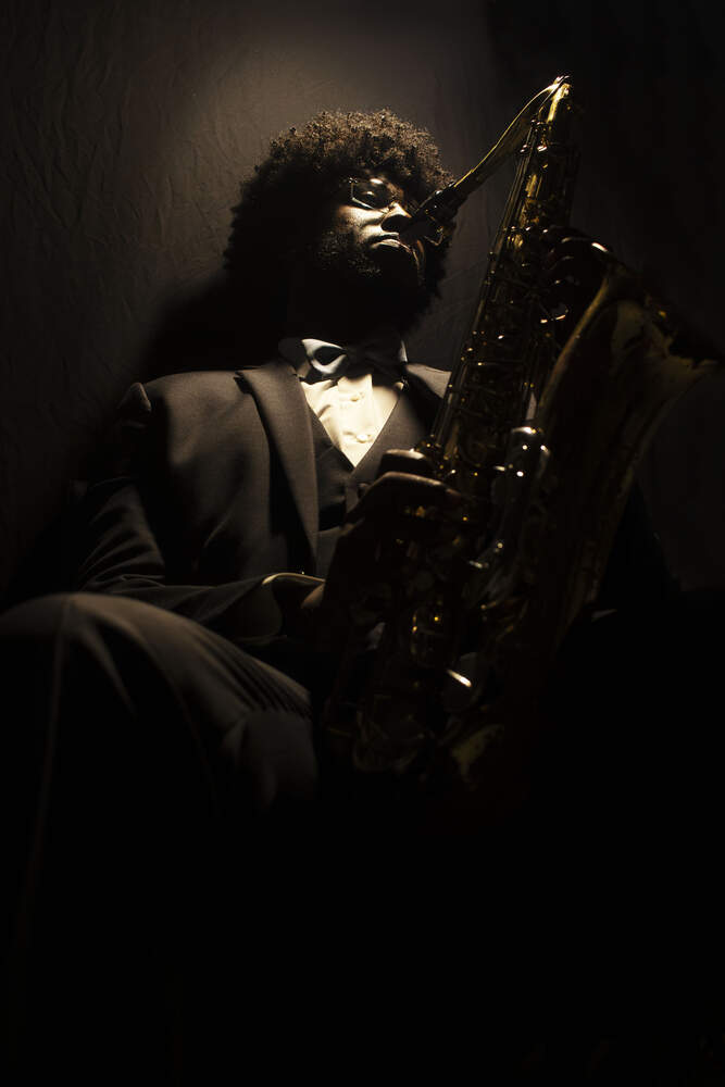 Jazzy portrait photo set