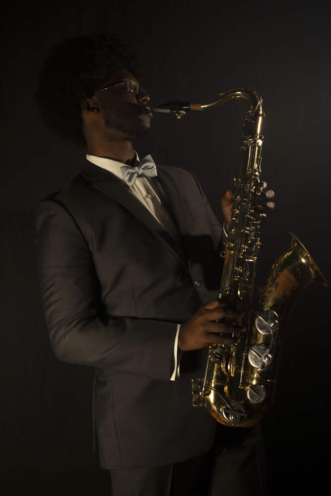 Jazzy portrait photo set