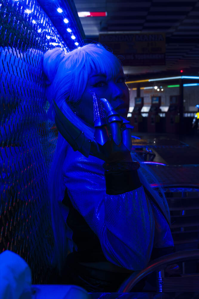 League KDA duo cosplay photo set