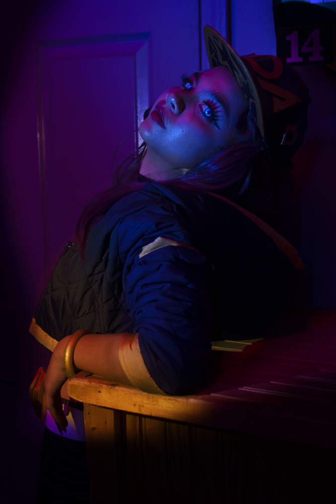 League KDA duo cosplay photo set