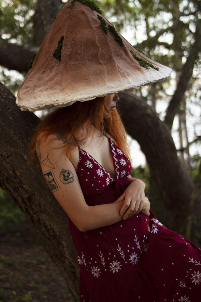 Mushroom Fae fantasy photo set