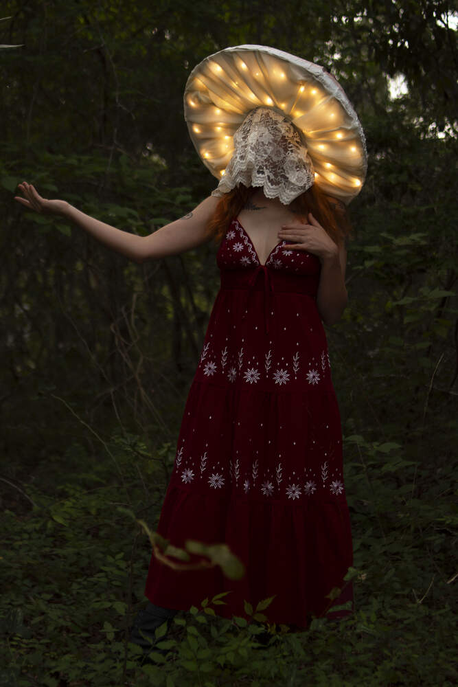 Mushroom Fae fantasy photo set