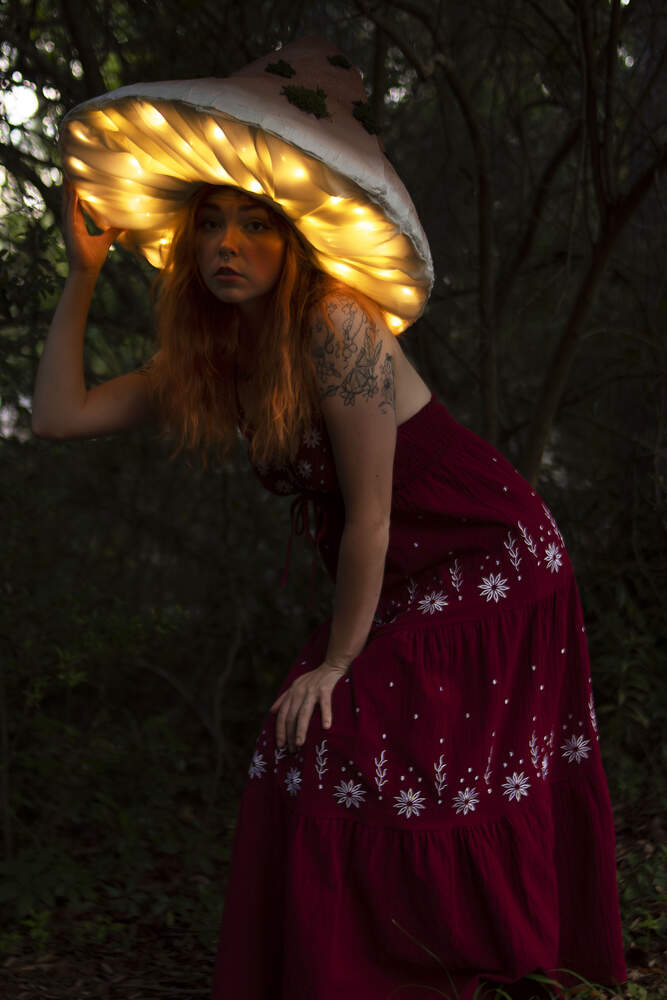 Mushroom Fae fantasy photo set