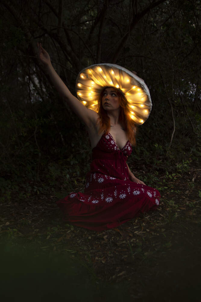 Mushroom Fae fantasy photo set