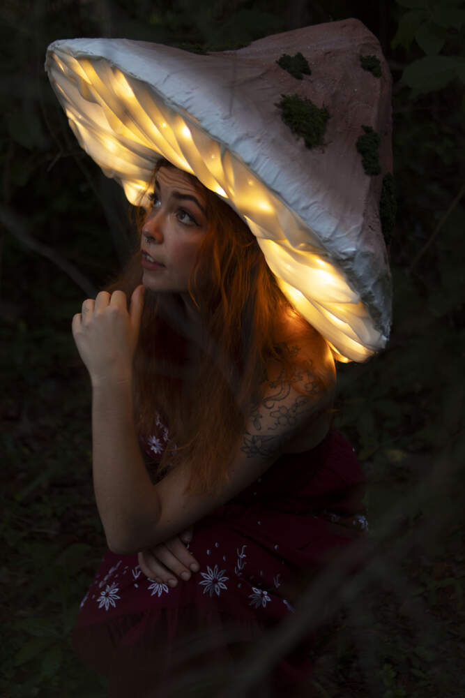 Mushroom Fae fantasy photo set
