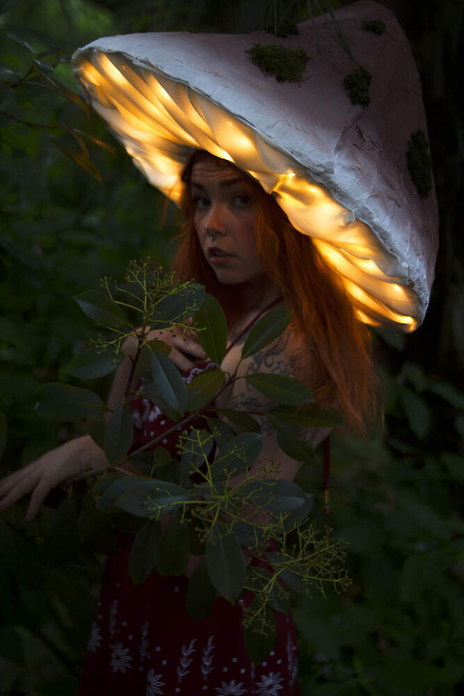 Mushroom Fae fantasy photo set