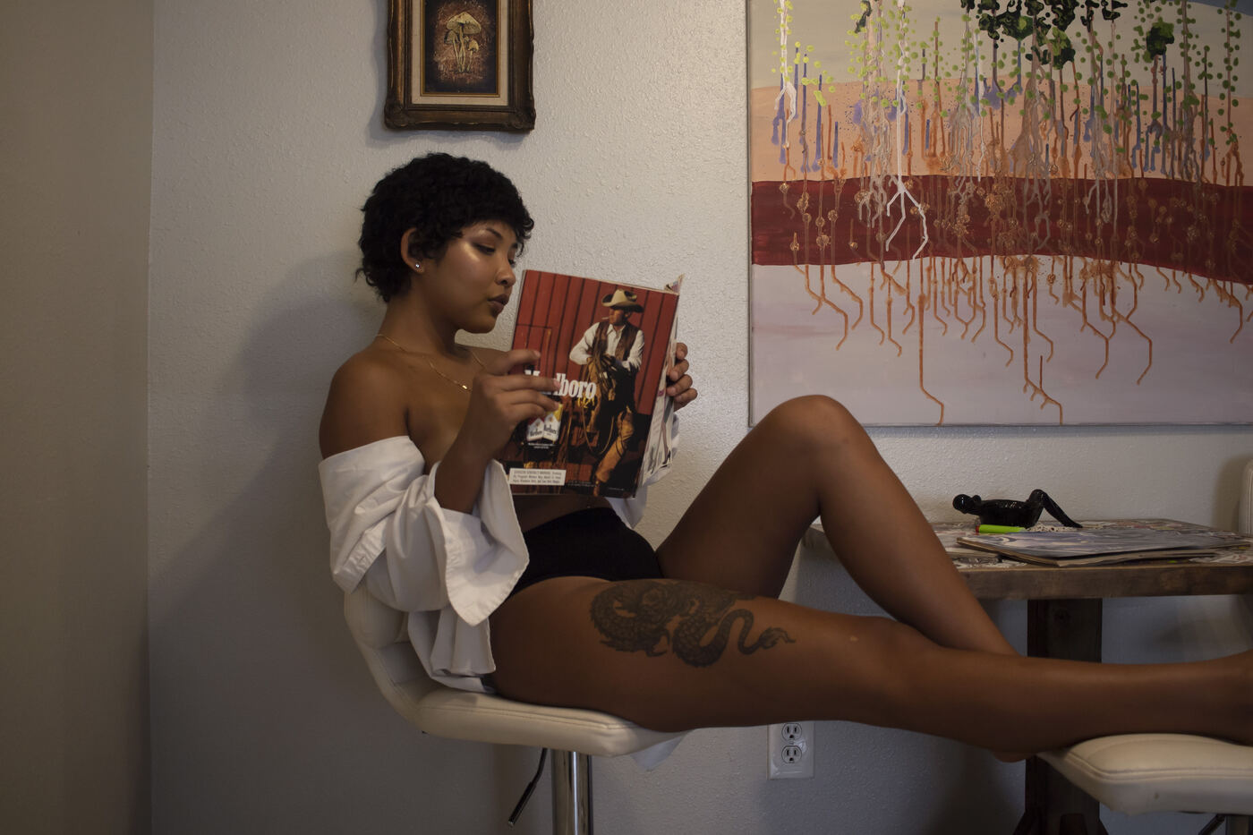 Playboy Inspired boudoir photo set
