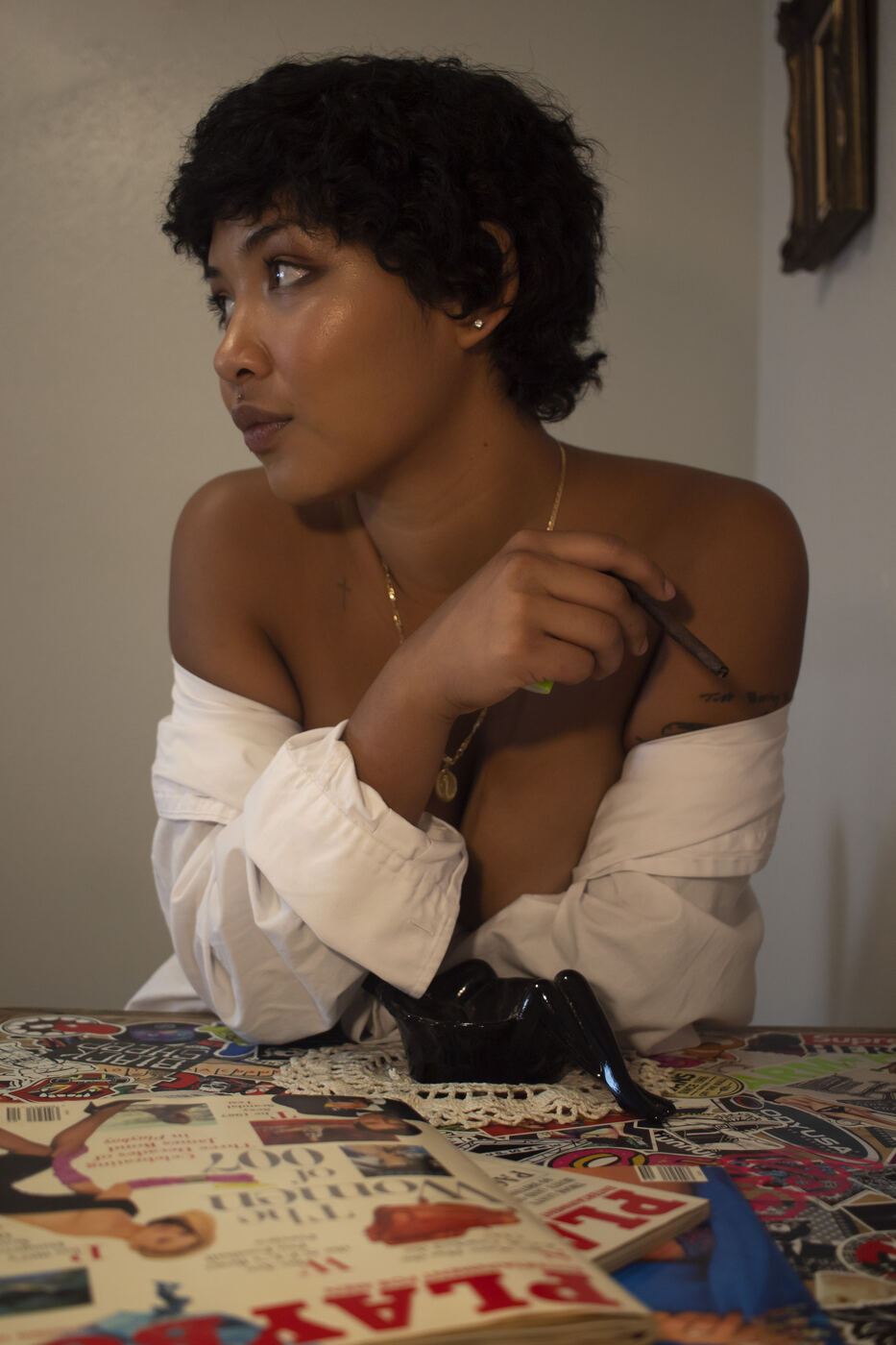 Playboy Inspired boudoir photo set