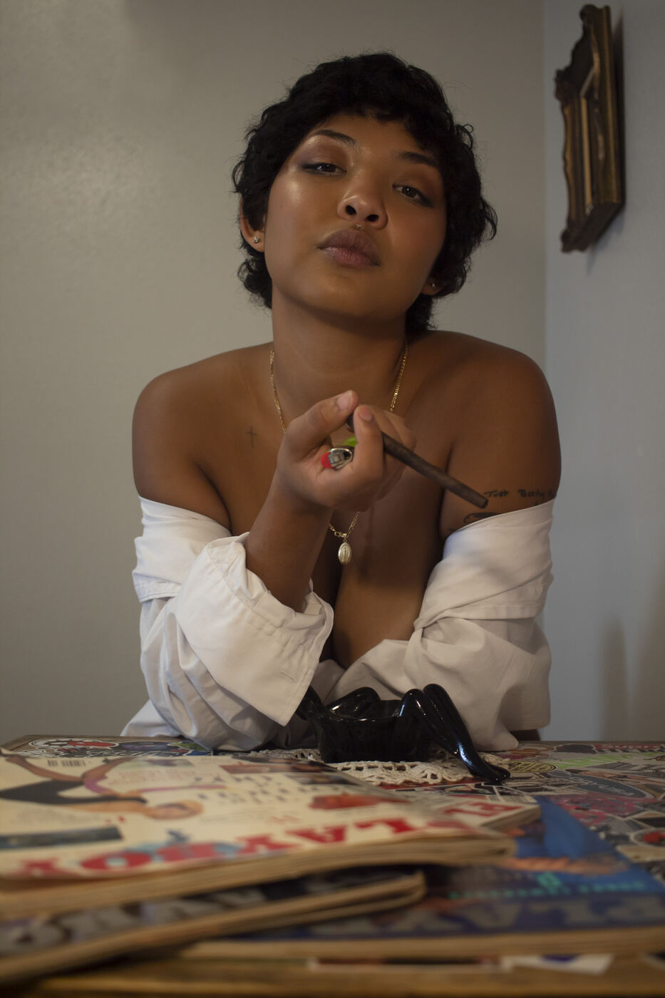 Playboy Inspired boudoir photo set