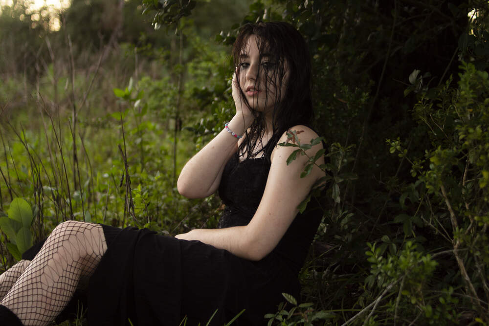 Rainy Day portrait photo set