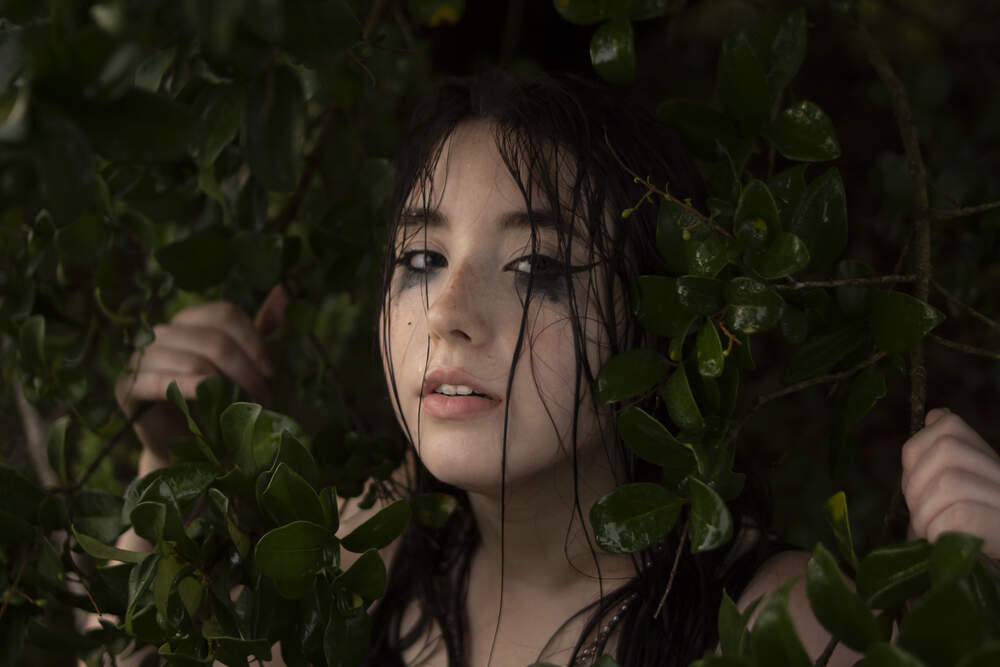 Rainy Day portrait photo set