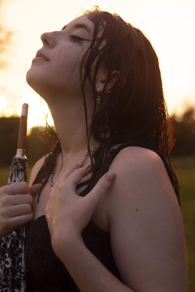 Rainy Day portrait photo set