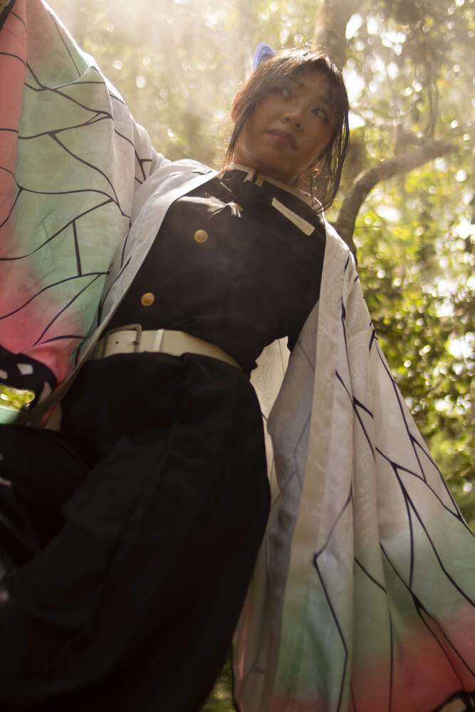 Shinobu Demon Slayer cosplay photo set