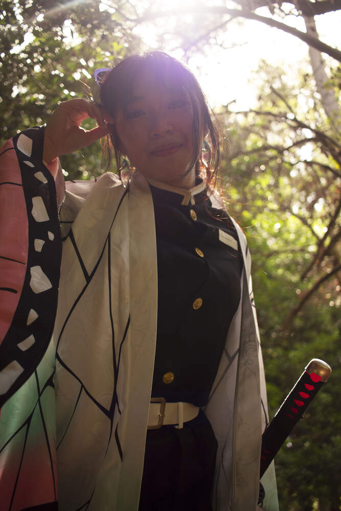 Shinobu Demon Slayer cosplay photo set