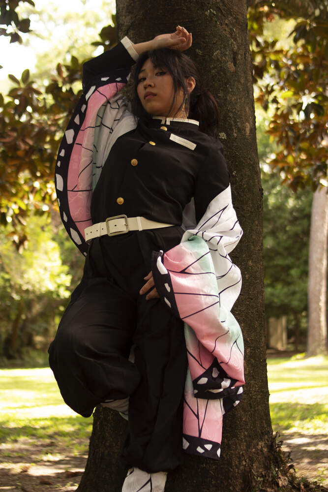 Shinobu Demon Slayer cosplay photo set