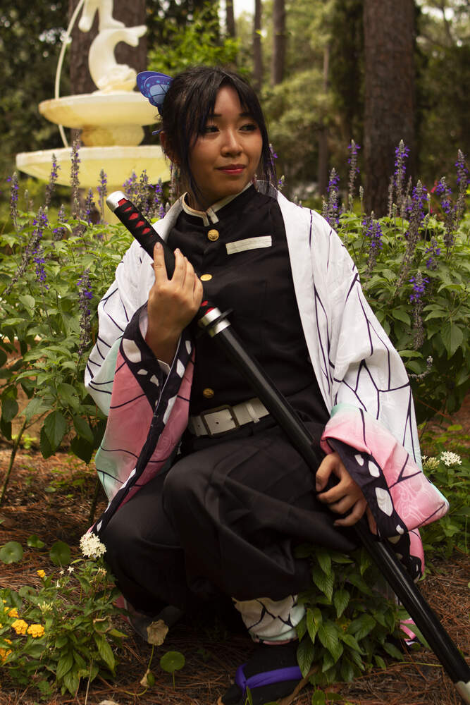 Shinobu Demon Slayer cosplay photo set