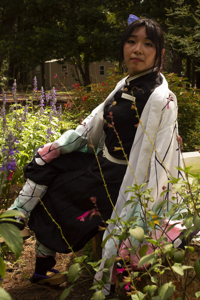 Shinobu Demon Slayer cosplay photo set