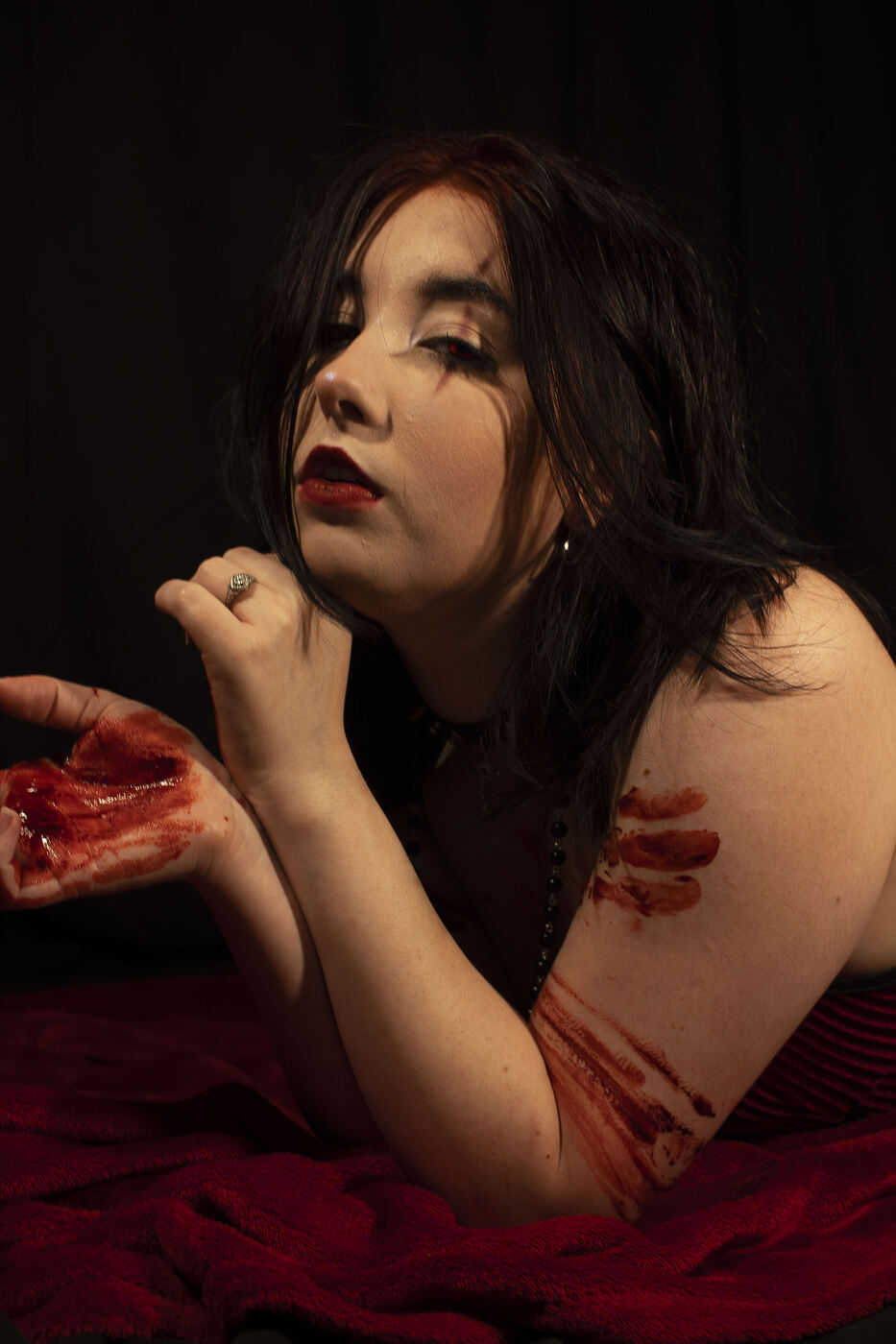 Vampire fantasy photo set