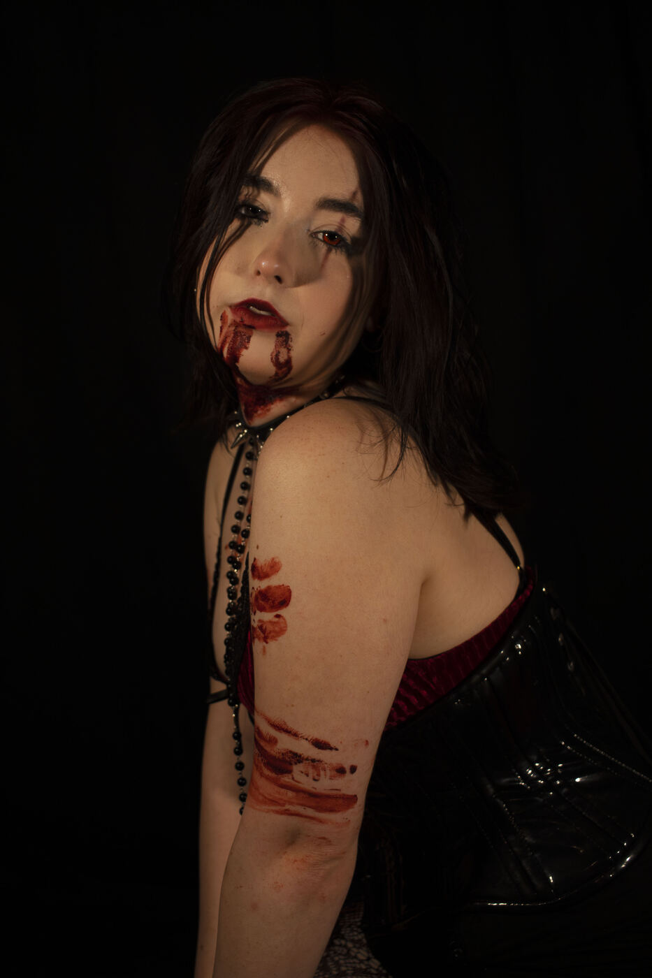 Vampire fantasy photo set