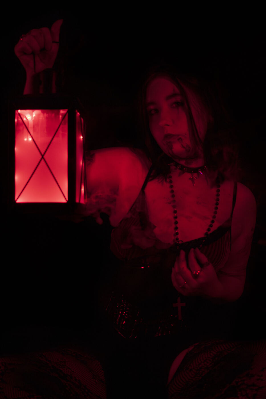 Vampire fantasy photo set